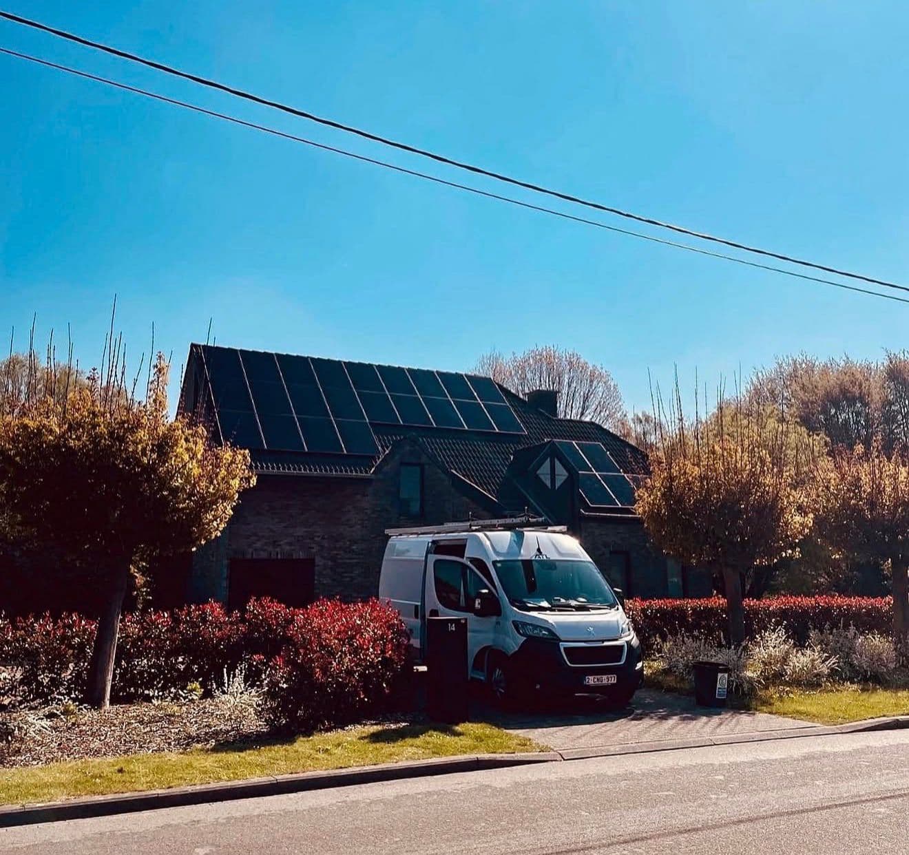 Landelijk zonnepaneelproject